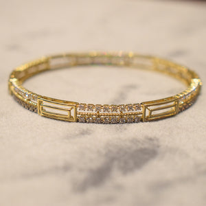 Yellow Gold Light Weight Bangle