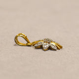Butterfly Yellow Gold Pendant
