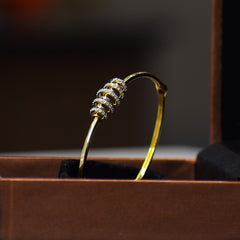 Spiral design kada bracelet