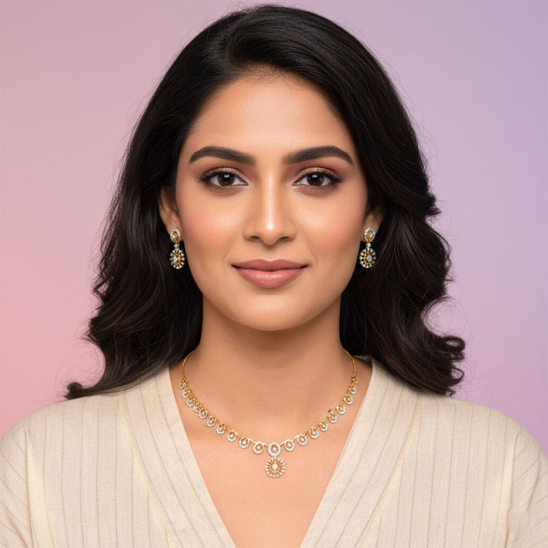 Splendid synergy diamond necklace