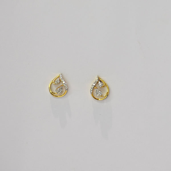 Pear shape dailywear earrings