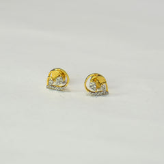 Pear shape dailywear earrings