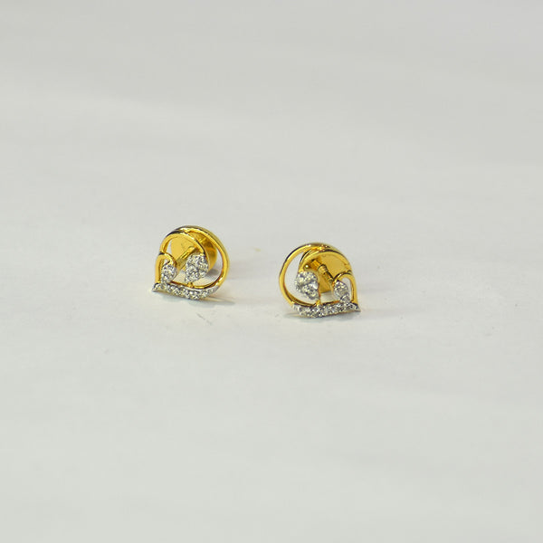 Pear shape dailywear earrings