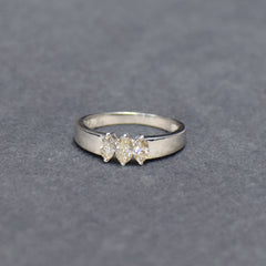 White Gold Marquise Ring