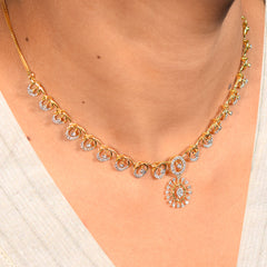 Splendid synergy diamond necklace
