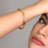 Yellow Gold Light Weight Bangle