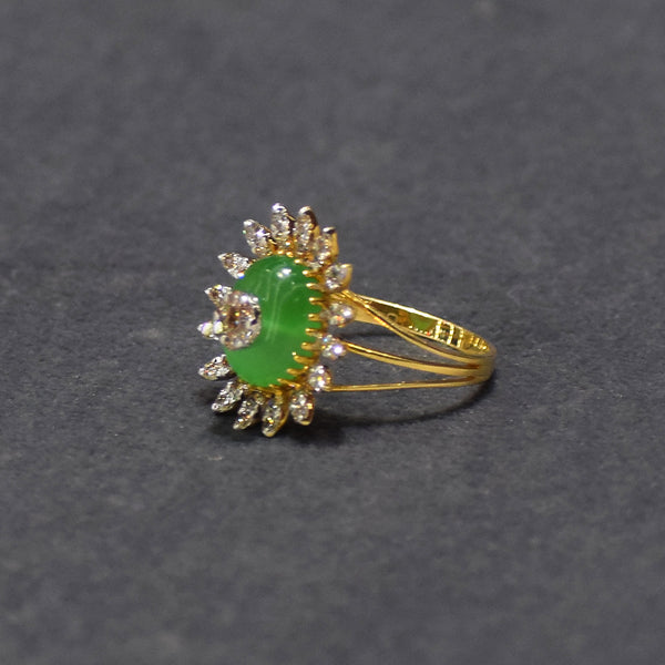FLOWRAL GREEN RING