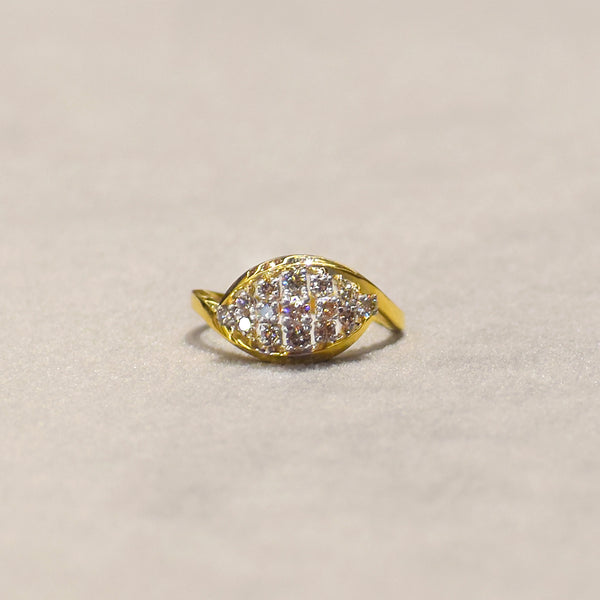 Yellow gold regular use ring