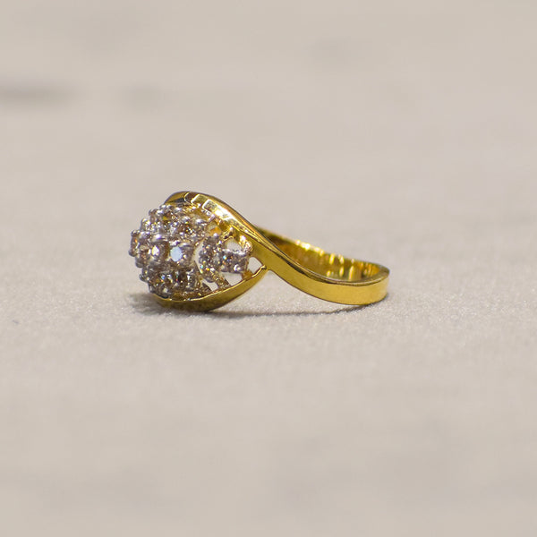 Yellow gold regular use ring