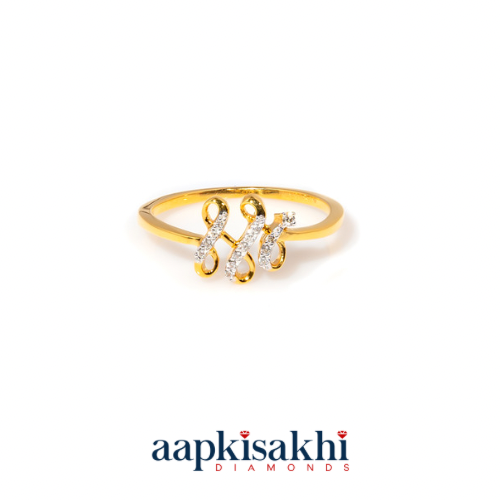 New gold ring Design for women | name gold ring Design | GIRLS CORNER -  YouTube